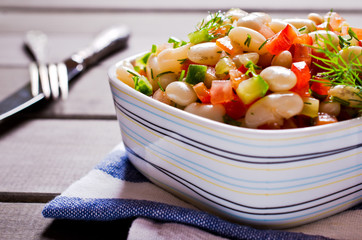Salad with beans