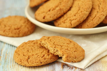 Oatmeal cookies on the table