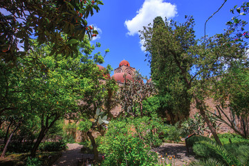 old cloister of saint john in Palermo, Sicily