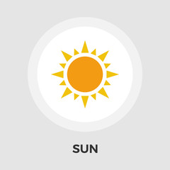 Sun Flat Icon