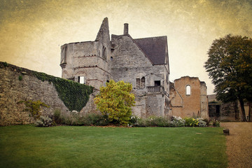 royal castle in senlis, france