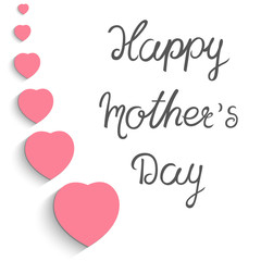 Naklejka na ściany i meble hand drawn Happy Mother's Day