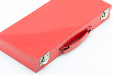 Close up tools box