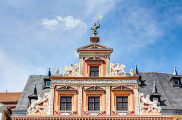 Haus zum Breiten Herd in Erfurt am Fischmarkt