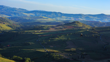 Fototapeta na wymiar Madonie Mountains in Sicily