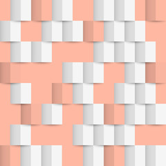  Geometric 3d origami seamless pattern