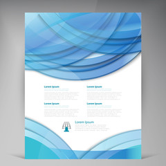 Fototapeta premium Vector Beautiful Flyer.