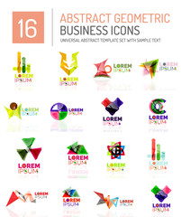 Abstract business icons
