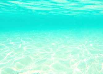 Fototapeta na wymiar water under the waves, blue abstract background