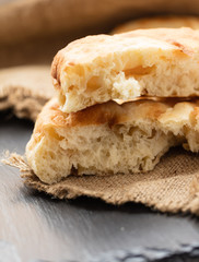 slices of white bread lavash