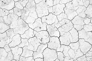 Crack soil texture background
