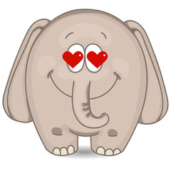 elephant in love