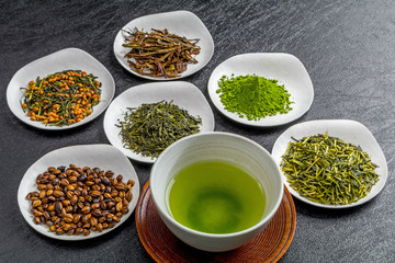 おいしい日本茶 Delicious Japanese green tea is various