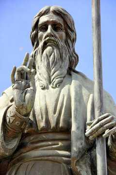 Kiew - Statue im St. Michaelskloster 