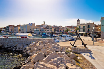Town of Vodice waterfront view - obrazy, fototapety, plakaty