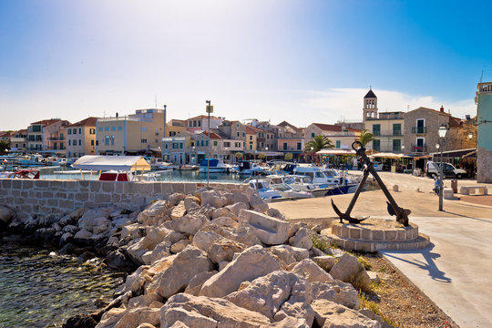 Town of Vodice waterfront view