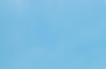 Blue sky in sunshine day and no cloud textured  background