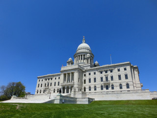 Naklejka premium Providence, Rhode Island capitol building exterior