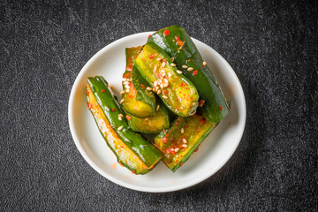 きゅうりのキムチ　 Kimchi of the cucumber