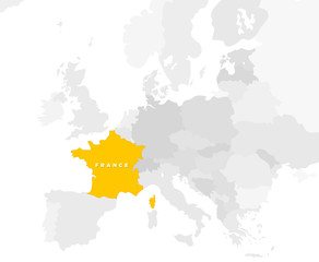 France Locate Map