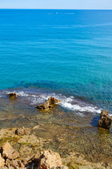 Fototapeta na wymiar Denia Las rotas beach near Sant Antonio cape