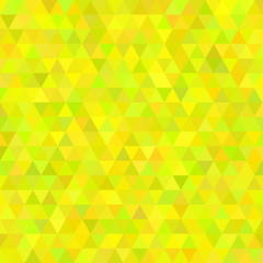 Abstract mosaic background. yellow cubic geometric background. Design elements. Vector