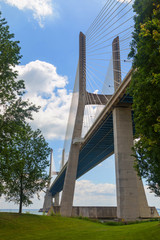 bridge the Vasco da Gama on river Tejo