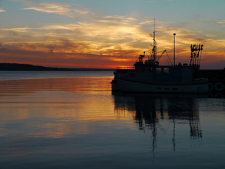 Abenstimmung auf Hanö