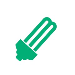 Ampoule électrique verte