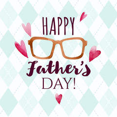 Happy Fathers Day greeting card - 112249675