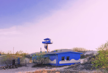Viewing tower at the Southern Pier of Ventspils