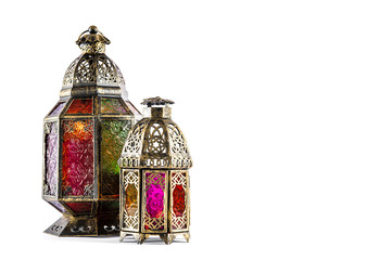 Oriental light lantern Arabic decoration © LiliGraphie