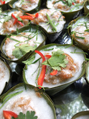 Fish and curry with coconut milk thai food