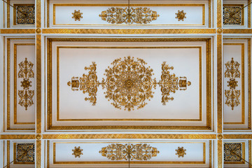 Antique and baroque ceiling