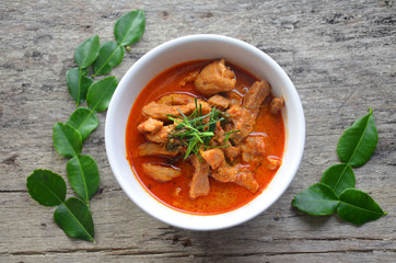 Pork panang curry 