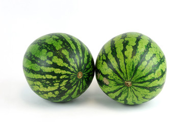 watermelon on white background