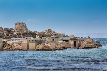 Surfers houses, Malta