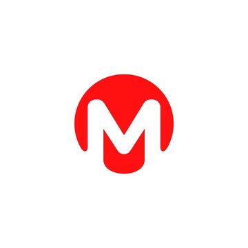 M Initial Logo