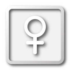 Fototapeta premium Female sign icon