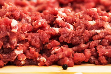 Minced beef
