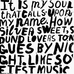 Отрывок из сочинений Шекспира написанный от руки