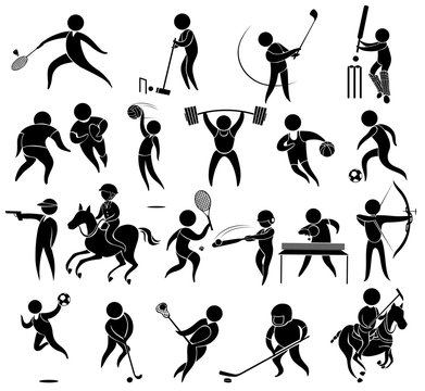 Icons for different kind of sports