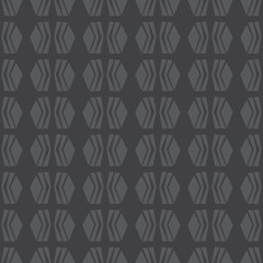 Seamless native vector pattern in monochrome background