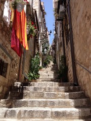 Obraz premium Treppe in Dubrovnik, Kroatien