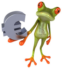 Obraz premium Fun frog