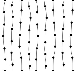 Wallpaper with beads