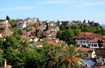 Fototapeta na wymiar Old town Kaleici in Antalya, Turkey