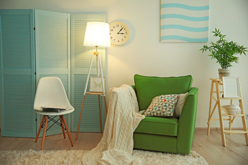 Modern room design interior