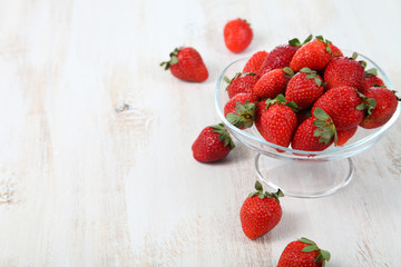 Ripe strawberries