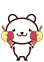 ジェラートと動物シリーズ